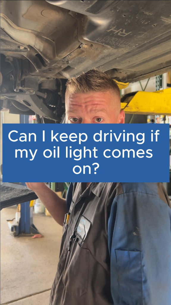 What To Do If Your Oil Light Comes On While Driving